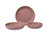 Pink Pott Bowl Set 3 pcs